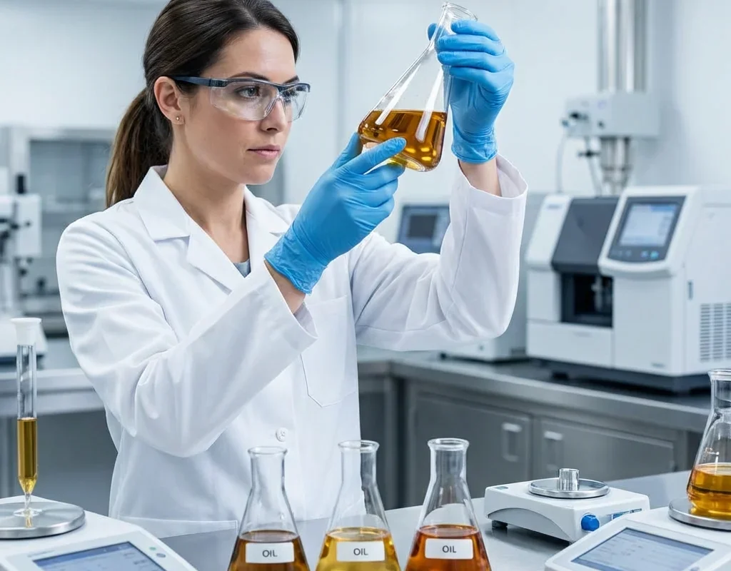 בדיקות איכות שמן